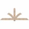 Ekena Millwork Redmond Smooth Timber Gable Bracket, Douglas Fir, 84"W x 35"H x 1 1/2"D x 5 1/2"F, 10/12 Pitch GBW084X35X0206RED00SDF - alternate 1